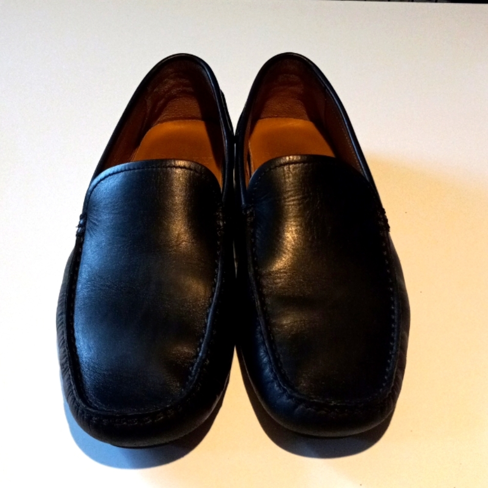 Bally Men's Black Driving Loafers